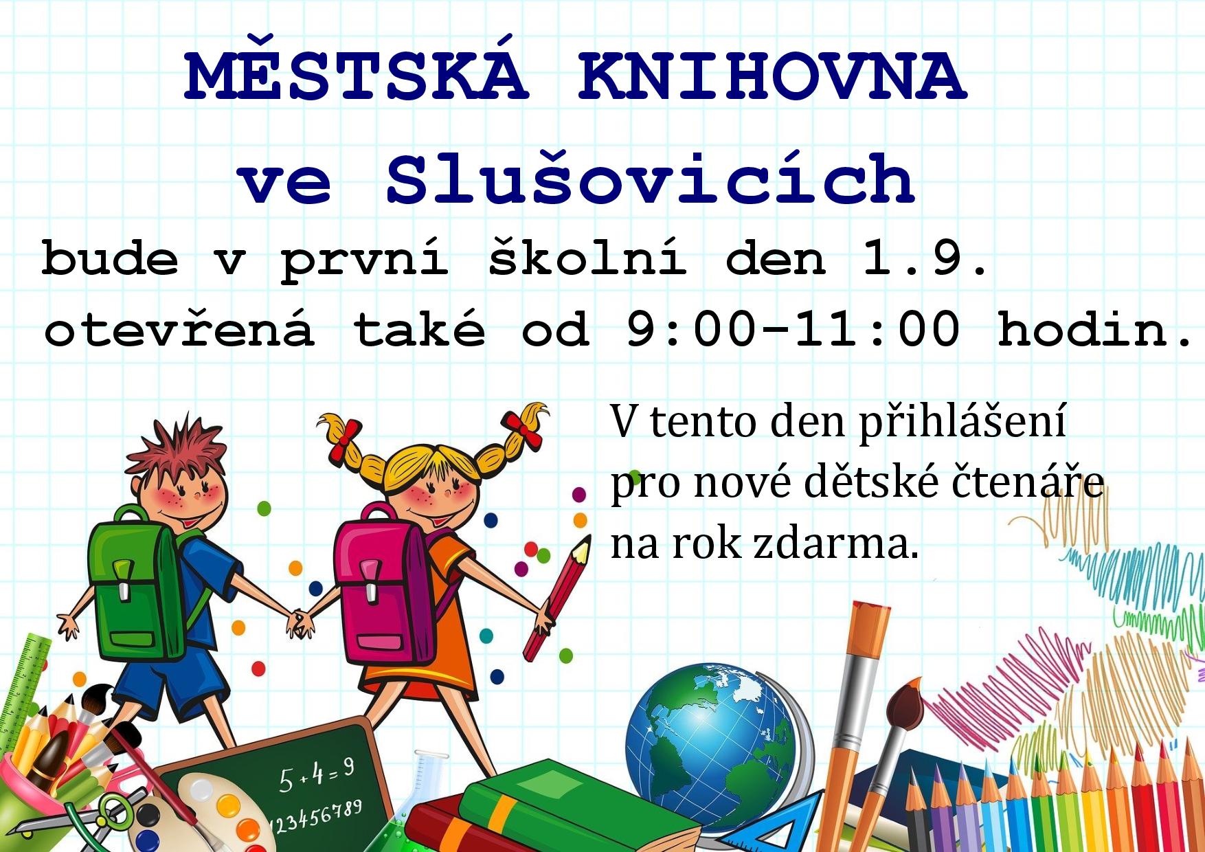 Plakátek první školní den
